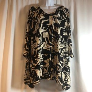 NEW JM Collection Woman 2 Piece Top Size 3X